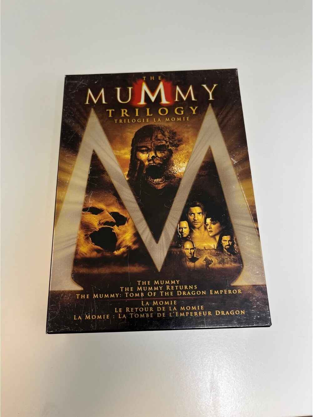 The Mummy Trilogy DVD 2-Disc Deluxe Editions Box Set Used